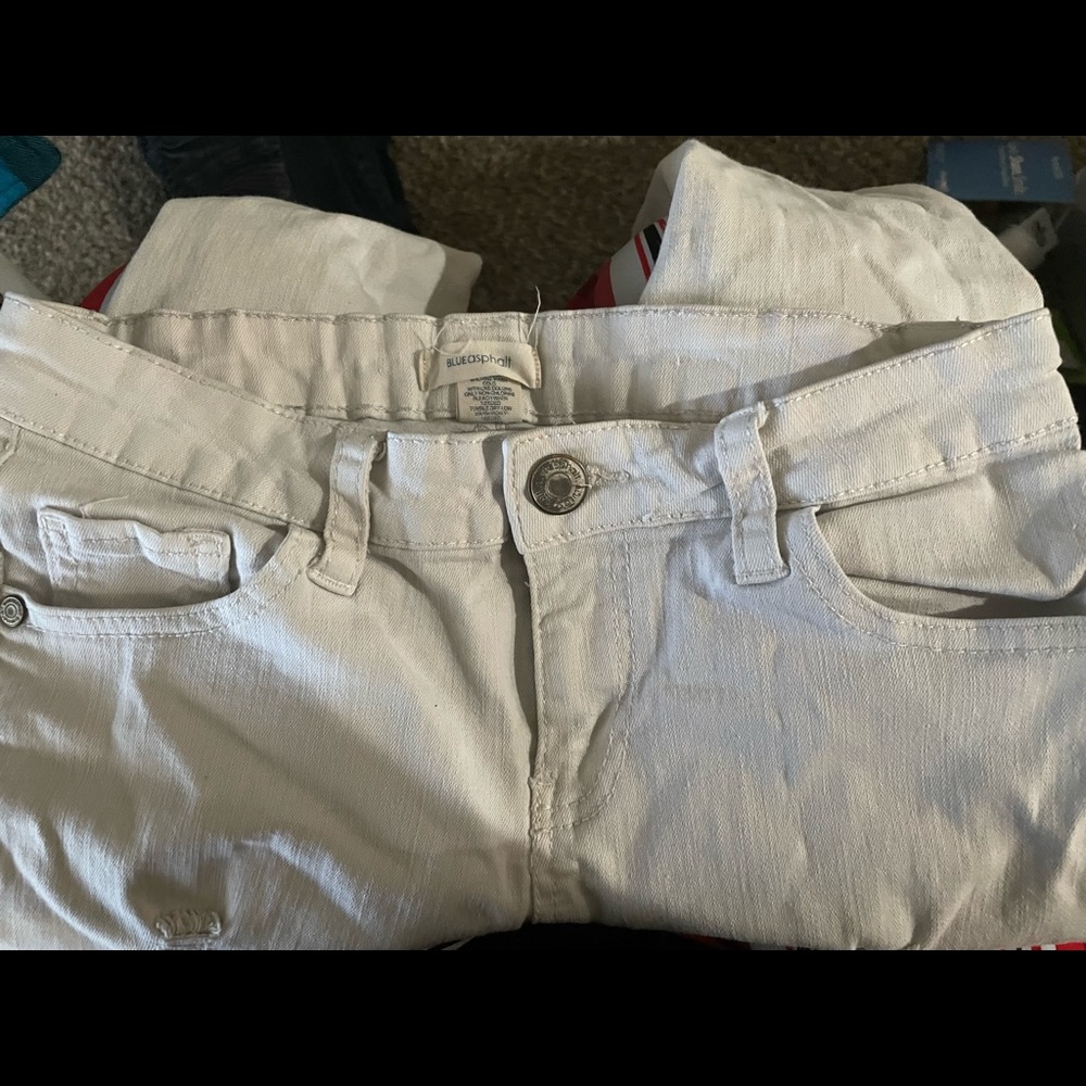 Size 5 Blue Asphalt Jeans